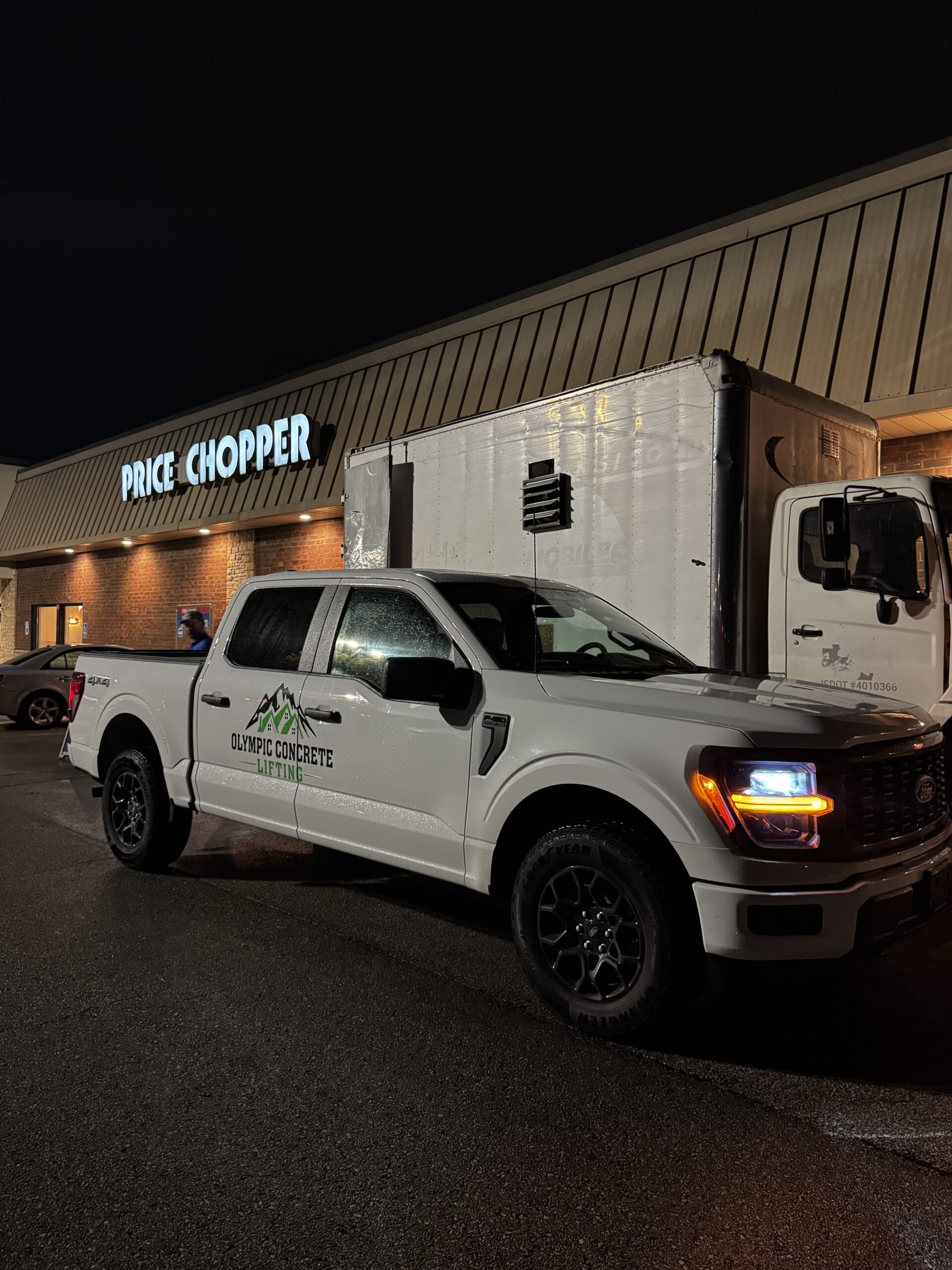 OCL truck in front of Price Chopper